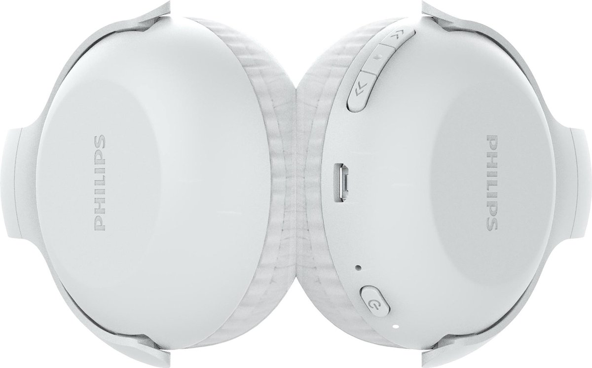 Philips TAUH202 Draadloze On-Ear Koptelefoon Wit - afbeelding 2
