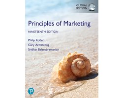 Omslag van Principles of Marketing, Global Edition