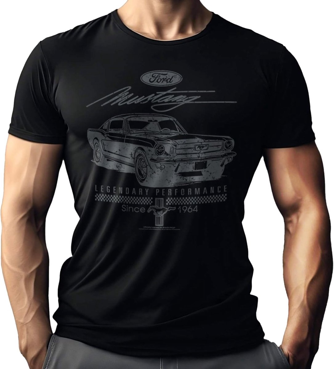 Heren T-shirt voor Amerikaanse auto fans - Origineel ontwerp