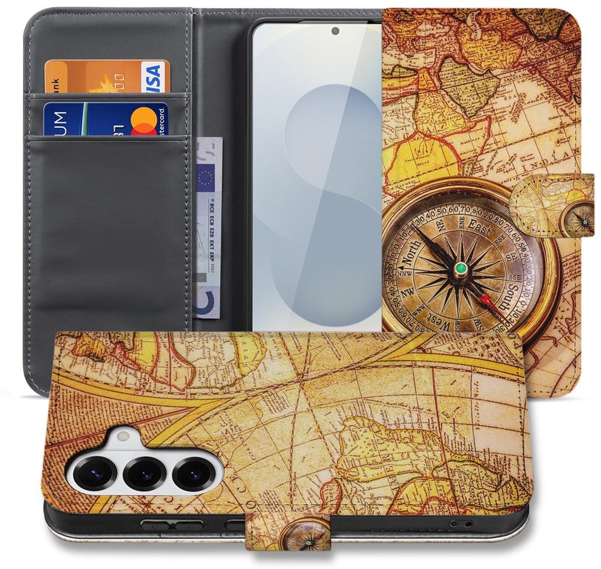 Book Case Samsung Galaxy S26 Plus Kompas