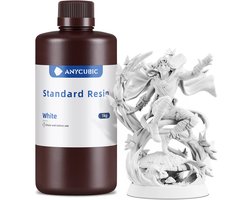 Anycubic Standard Resin Wit 1KG – UV Resin met Hoge Precisie voor LCD/DLP/SLA 3D Printers