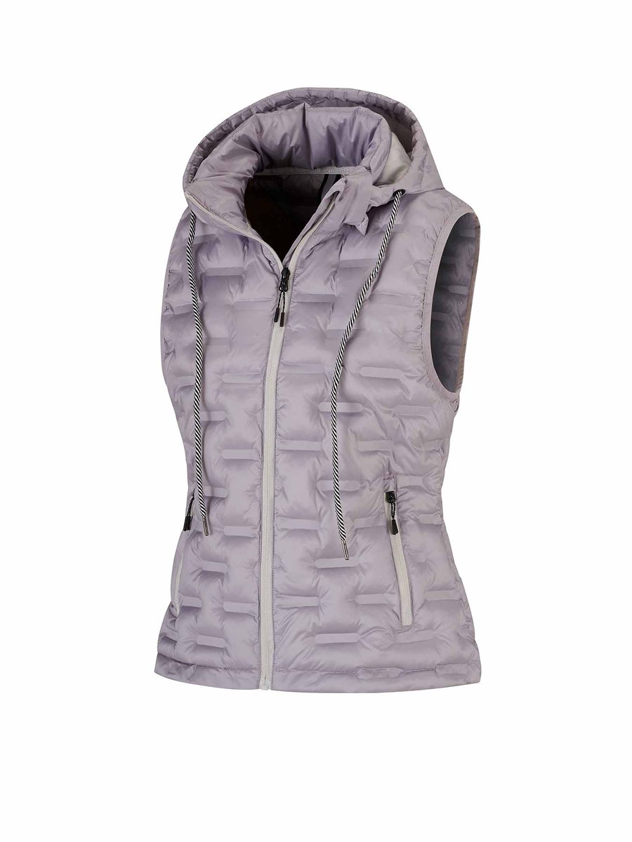 BJØRNSON Clara Bodywarmer Dames Winddicht Paars