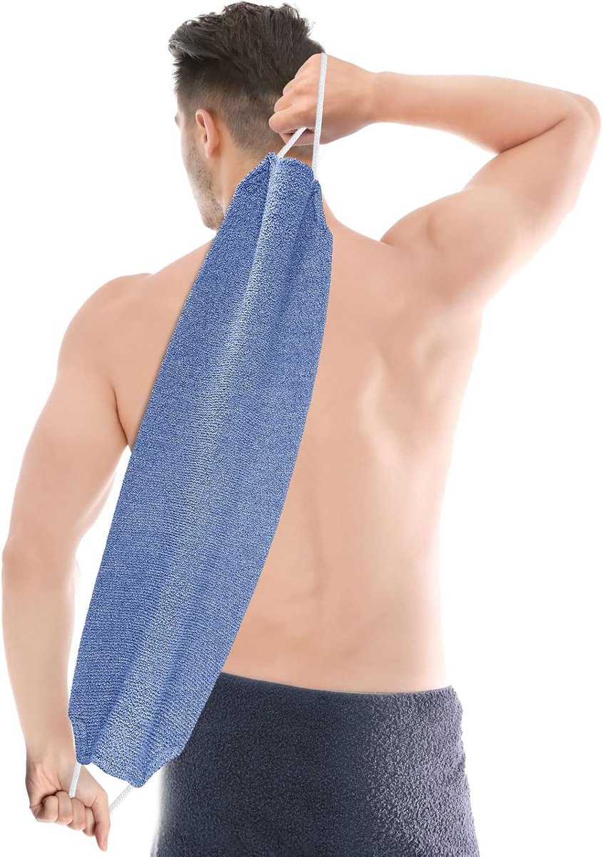 Exfoliërende Rugscrubber voor Douche - Diepe Reiniging en Peeling voor Huidverzorging