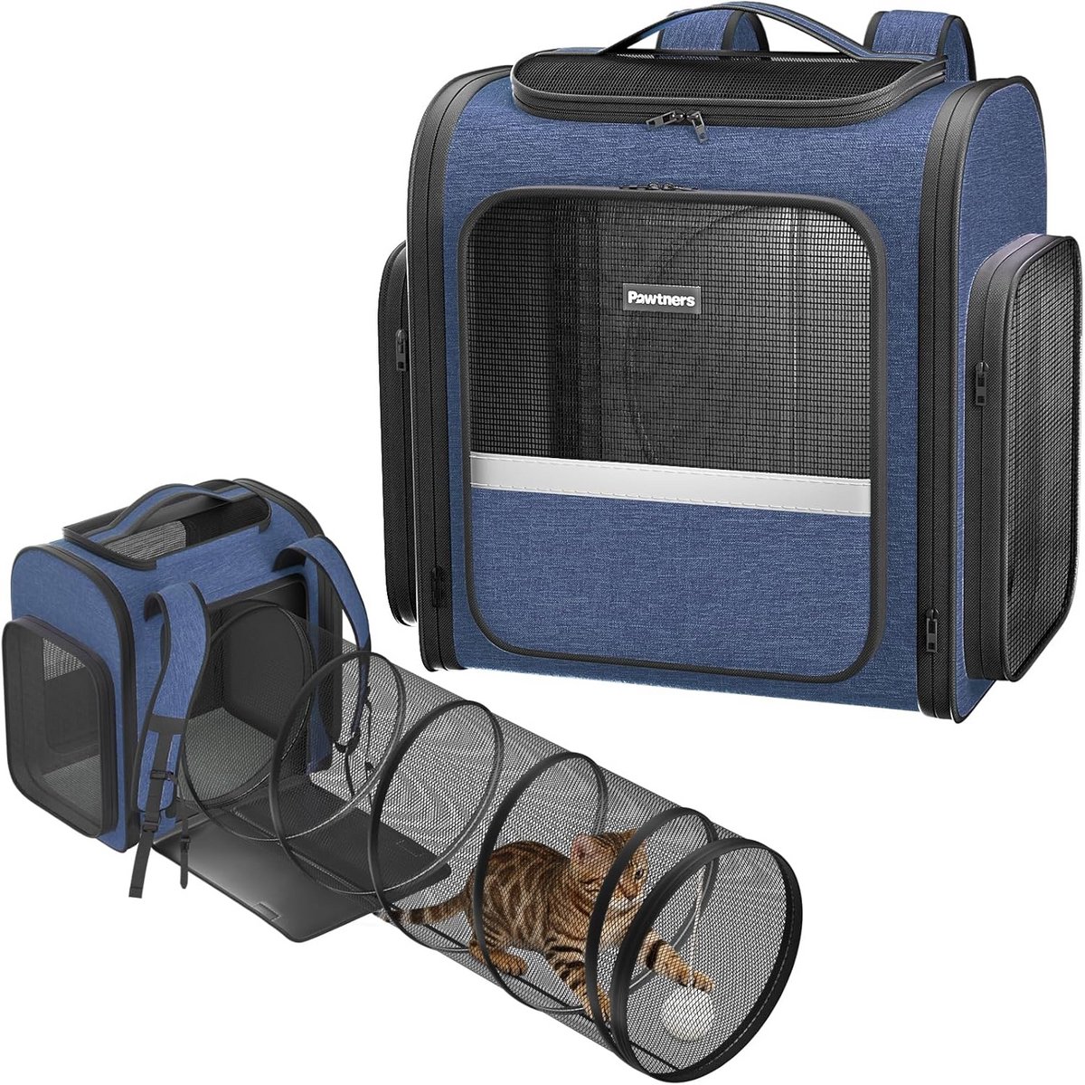Huisdierrugzak voor Katten en Kleine Honden - Ademend, Compact en Perfect voor Avonturen