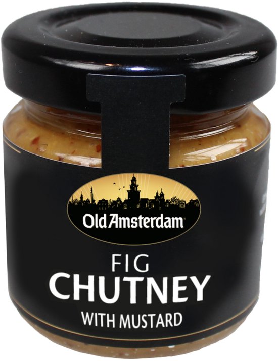 Old Amsterdam Treat Box – Kaaspakket met Classic, Chutneys & Borrelplank – Borrelpakket – Cadeau Vader