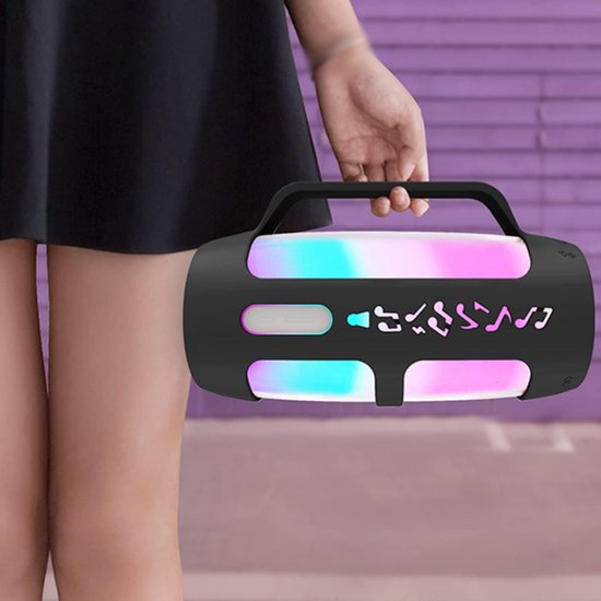 Siliconen hoesje Geschikt voor Pulse 4 Bluetooth-luidspreker, draagbare beschermhoes voor de draadloze Geschikt voor Pulse 4 Bluetooth-luidspreker (zwart). van Merkloos — afbeelding 2