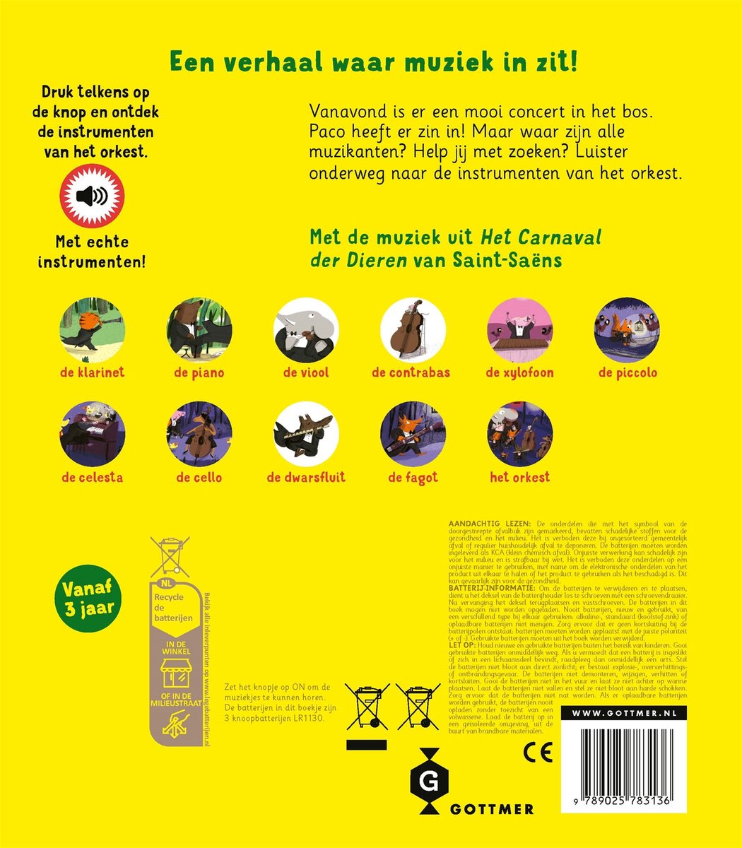 Paco - Paco en het orkest — cadeau in Boeken - foto 2
