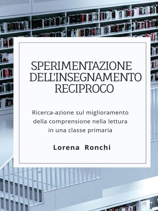 Sperimentazione dell'insegnamento reciproco - cover