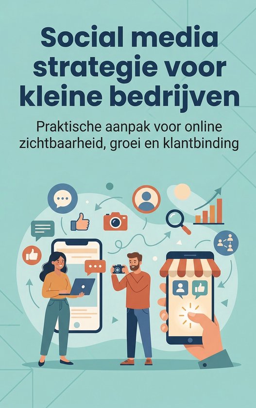 Social media strategie voor kleine bedrijven - cover
