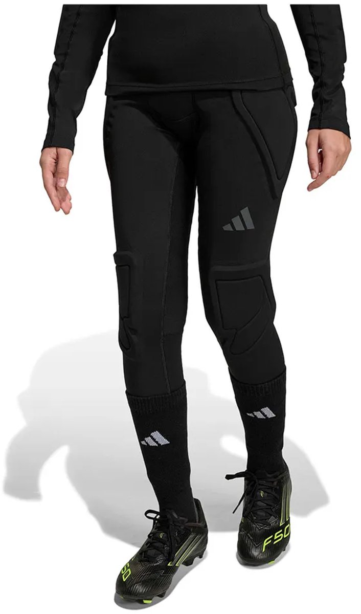 Adidas Padded Goalkeeper Baselayer Leggings 15-16 Years Kinderen Zwart