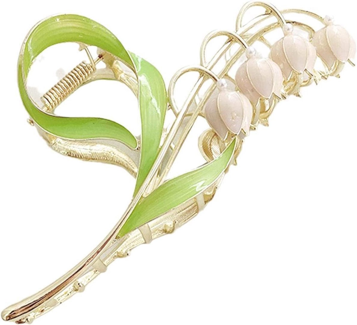 Grote Haarclips voor Lelietje-van-Dalen en Orchideeën - Roze Stylingaccessoires