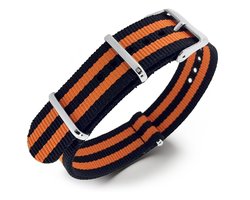 NATO Horlogeband G10 Military Nylon Strap - James Bond Oranje 20mm