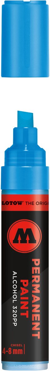 Molotow Shock Blue Marker 320PP 48 mm - Permanente inkt