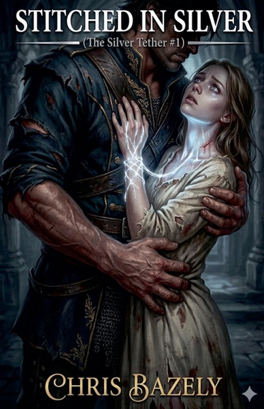 The Silver Tether- Stitched in silver - cover