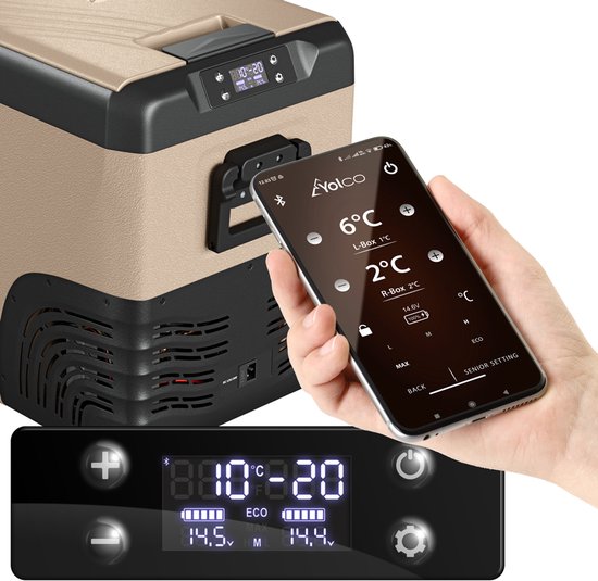 Yolco KX40 Zandcompressor Koelkast met Bluetooth - 40L van Merkloos — afbeelding 5