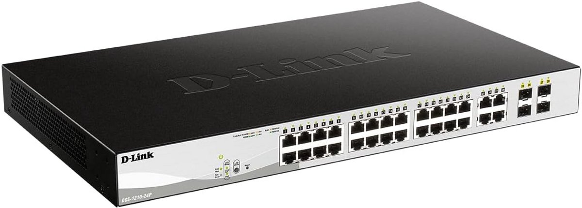 Gigabit Smart Switch met 24 poorten en PoE+