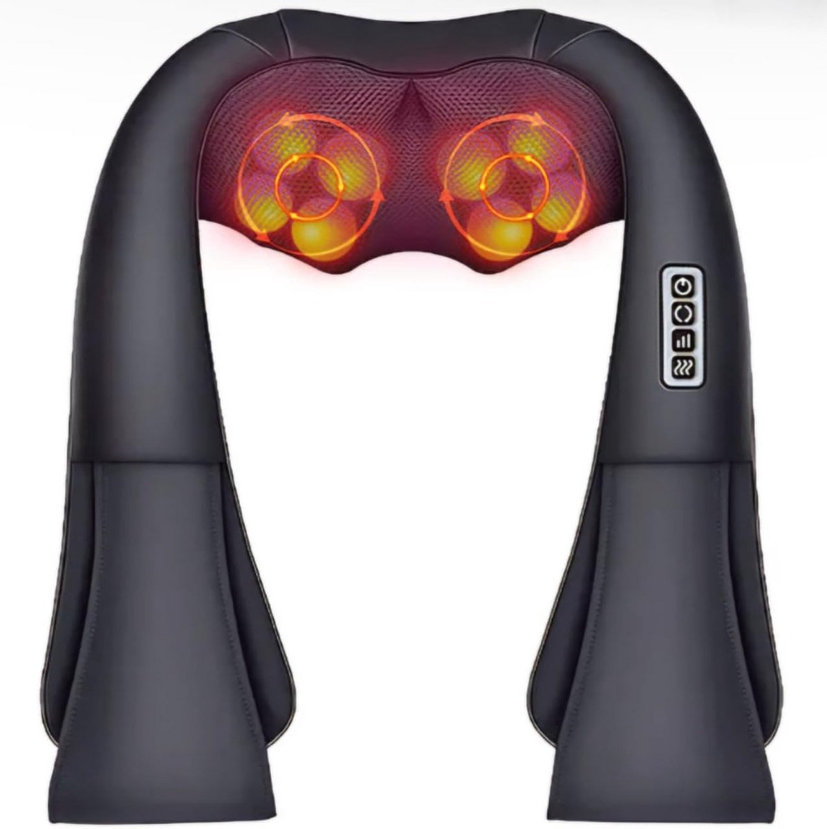 Nekmassageapparaat met warmtefunctie voor ultieme ontspanning
