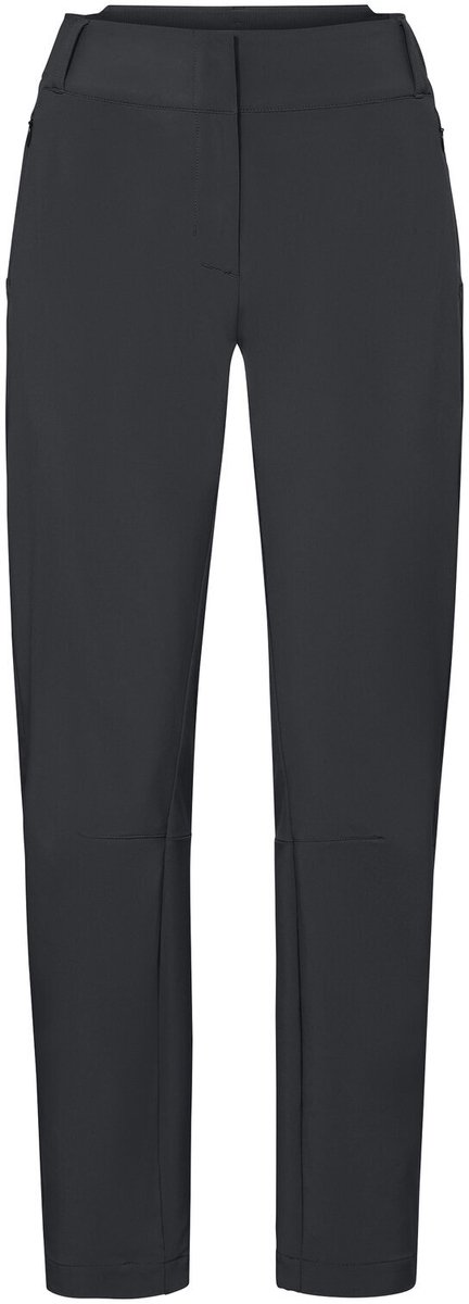 VAUDE Skomer Pants III Outdoor Broek Dames Outdoor Sportbroek Slim fit Zwart