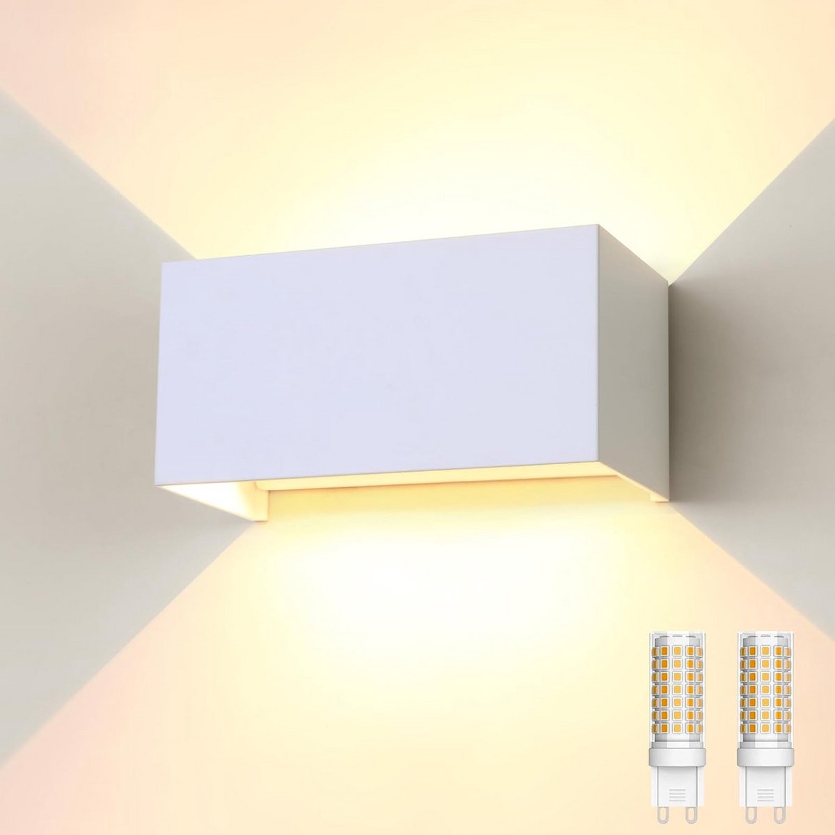 LED Buiten Wandlamp Verstelbaar Warm Wit IP65