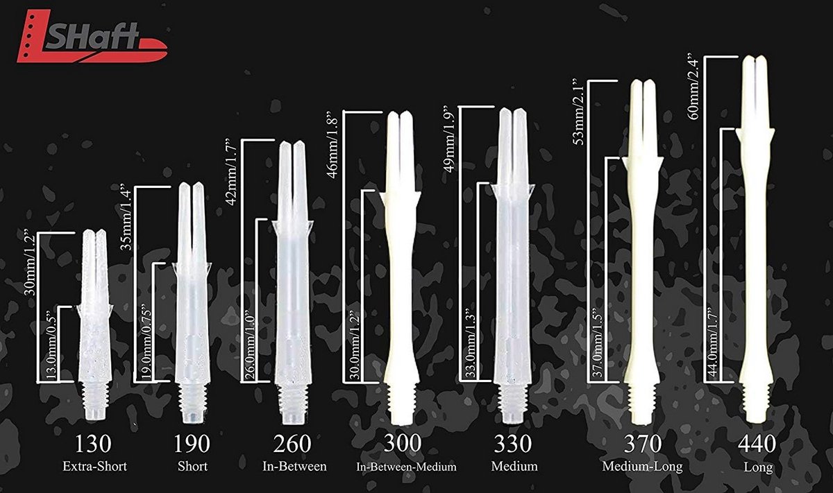 Dartschachten Nylon Universeel voor Softtip en Standaard Dartpijlen