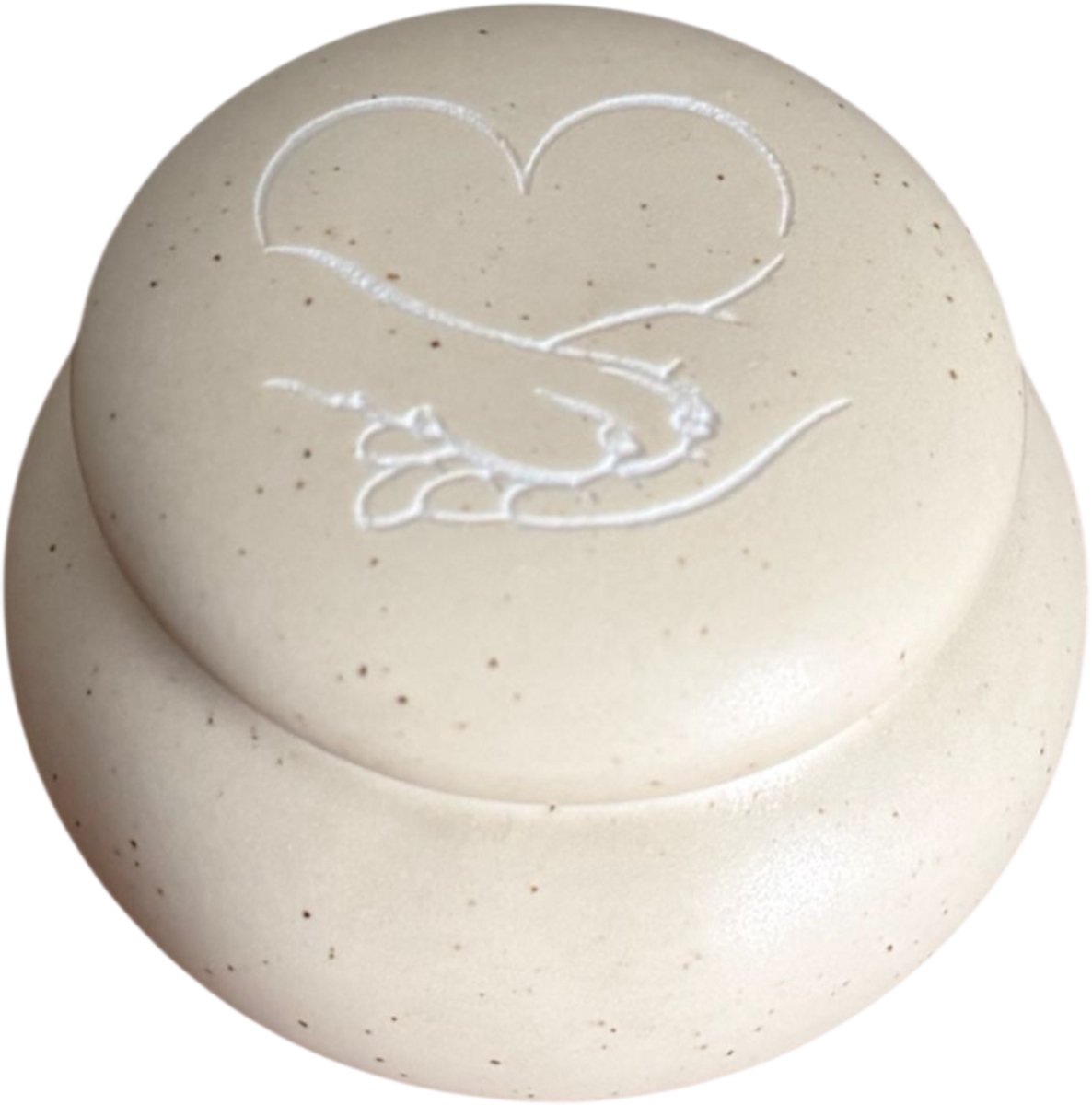 Urn hond - Mini urn - 95ml - Urne hond - Urn hond overleden - Urn hond pootjes - Urntjes klein - Urn voor dieren - Mini urn - Mini-urnen - Mini-urnen met kaarsje - Mini urn hond - Gedenkartikelen - Gedenksteen - Gedenksteen hond