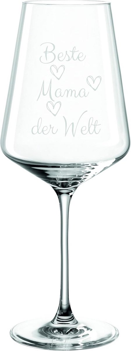 Gegraveerd Wijnglas Cadeau voor Moeder - Uniek en Persoonlijk Geschenk