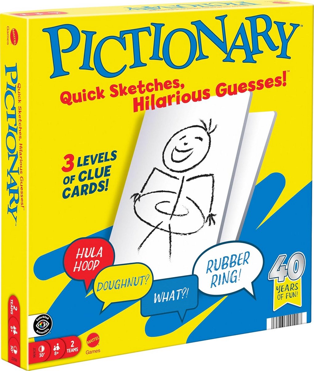 Pictionary Gezelschapsspel Familie Editie Partyspel