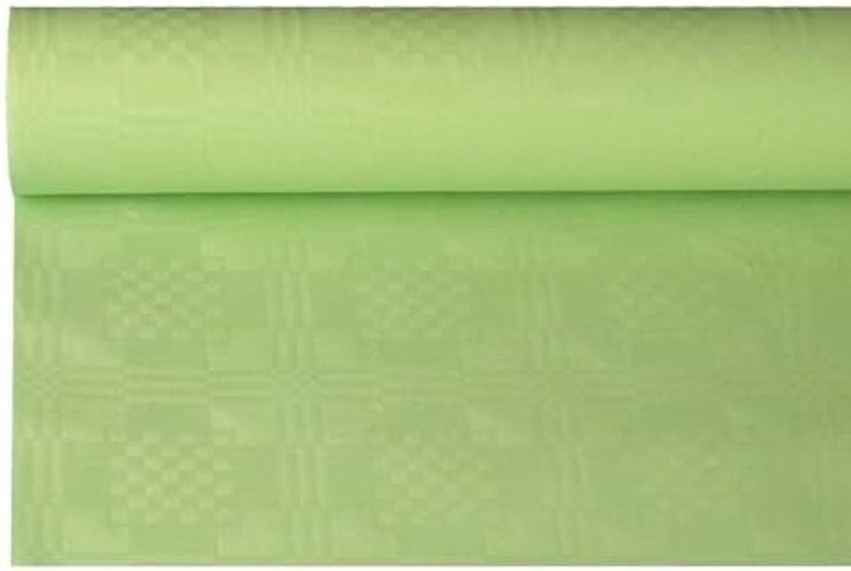 Papieren Tafelrol met Damastprint 120 cm Breed 8 Meter Lang