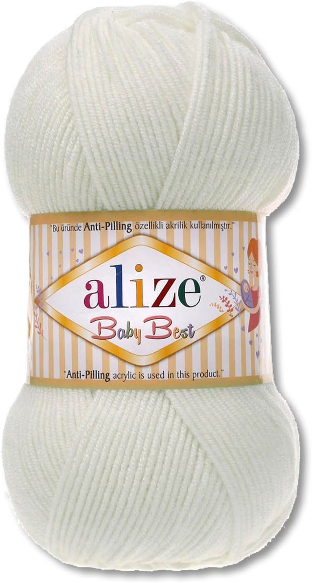 Zachte Babywol Mix met Bamboe voor Haken en Breien - Anti-pilling, 45 Kleuren