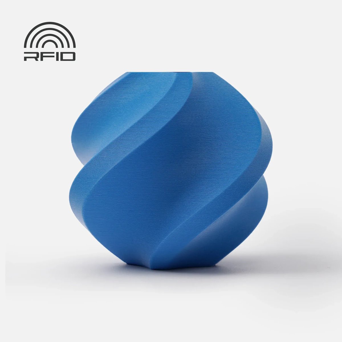 Bambu Lab - PLA Matte 1.75mm Filament – 1kg – marineblauw (Marine Blue) - zonder spoel