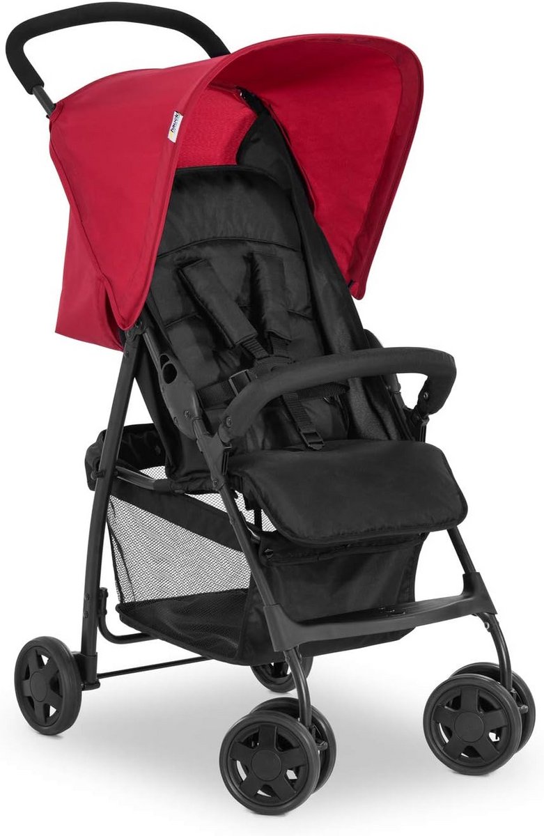 Lichte Kinderbuggy Inklapbaar met Ligstand en Veiligheidsbeugel