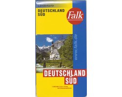 Duitsland Zuid Autokaart