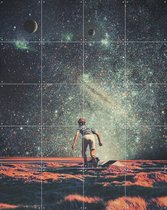 IXXI Nostalgie - Frank Moth - Décoration murale - 100 x 80 cm