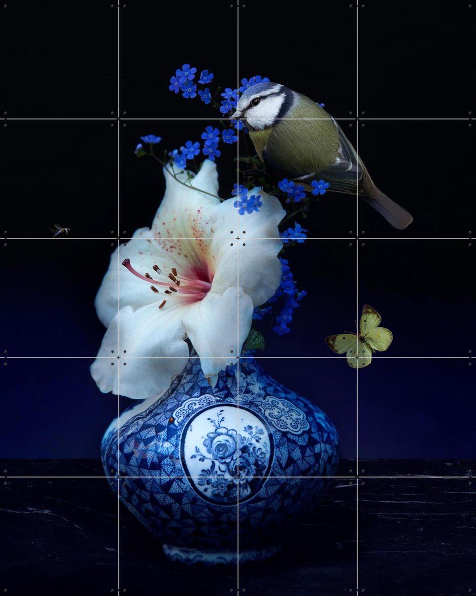 IXXI Royal Respect, Sander van Laar - 80 x 100 cm - Gratis ophangtool - Grote wanddecoratie en posters - Klassiek, Fotografie, Eetkamer, Woonkamer