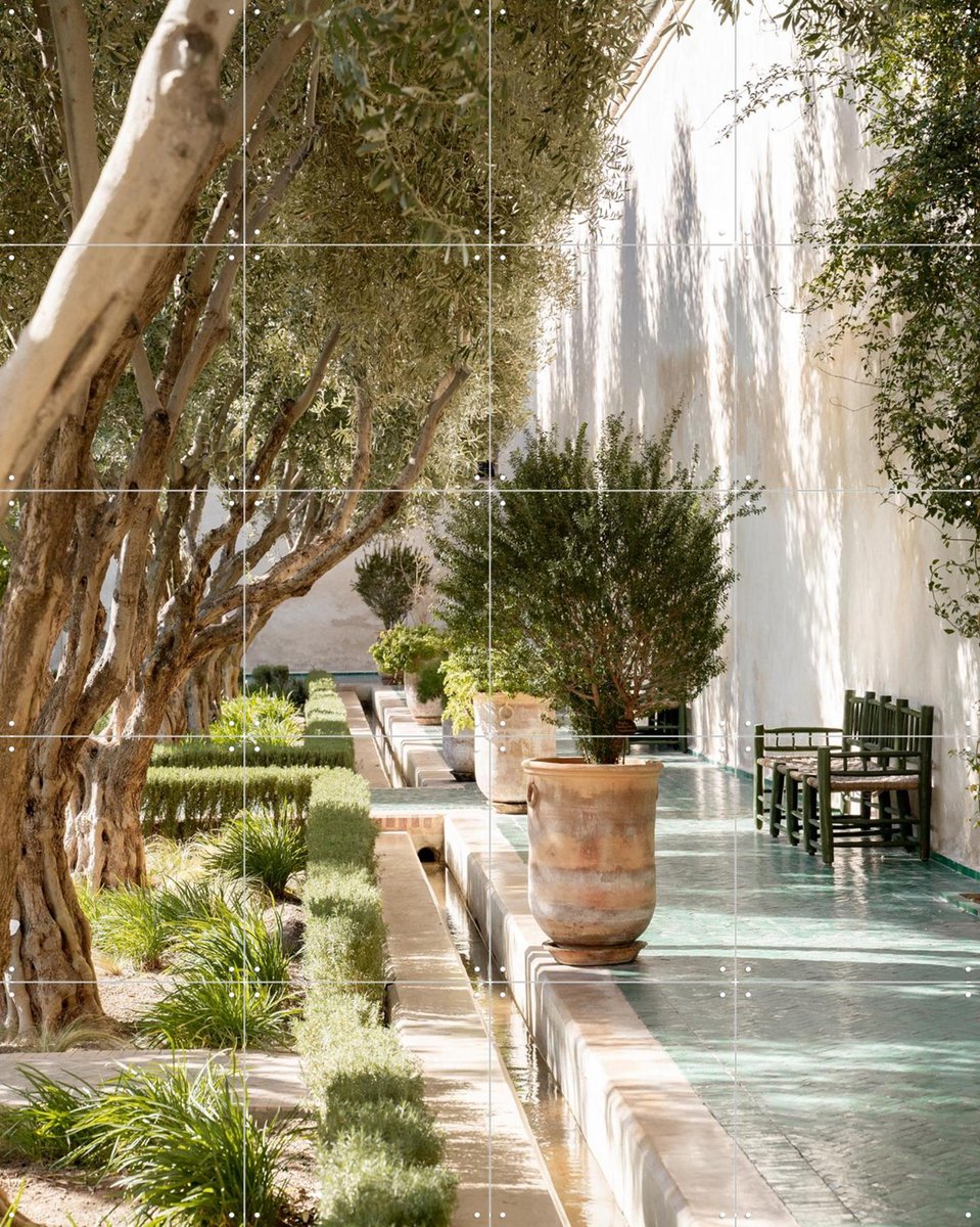 IXXI Le Jardin Secret, Henrike Schenk - 80 x 100 cm - Gratis ophangtool - Grote wanddecoratie en posters - Fotografie, Naturalisme, Slaapkamer, Gang
