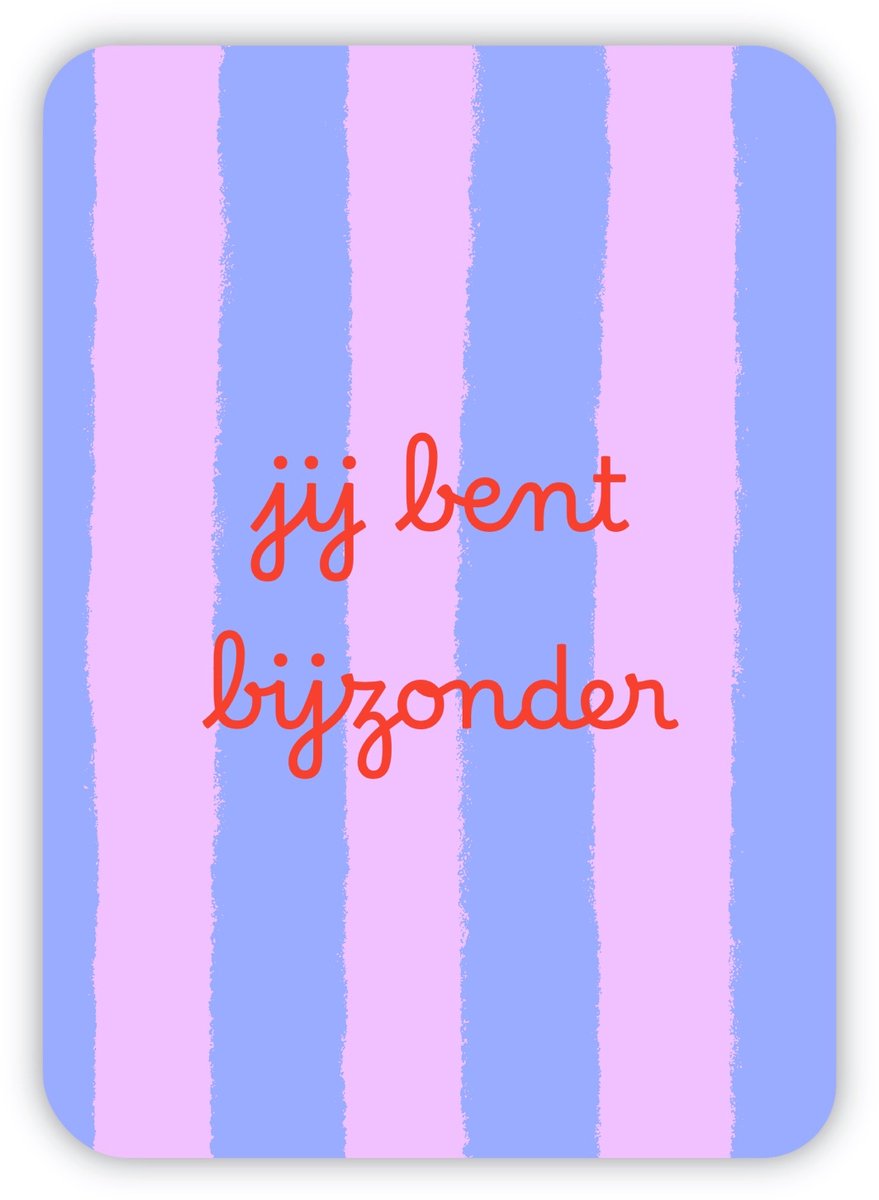 Valentijnskaart | Jij bent bijzonder | Valentijn | Valentijnsdag | Valentijnscadeau | Liefde | Wenskaart | Ansichtkaart | A6 | Duurzaam | 14 Februari | Kaartje