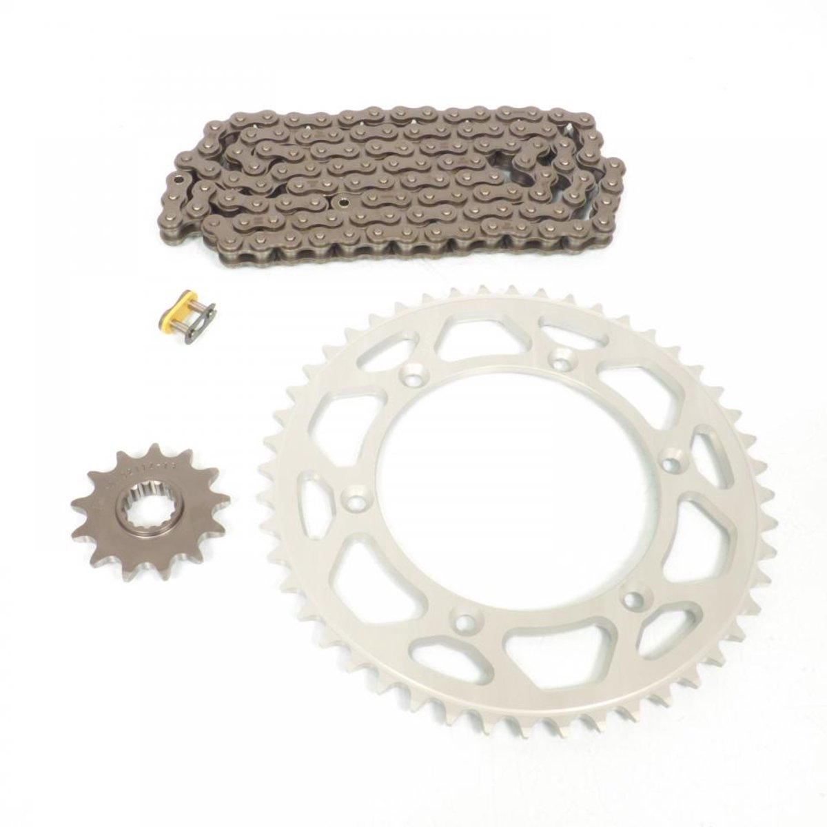 axring kettingset voor motorfiets gas 250 ec enduro 2t 2000 t/m 2017 13x48 niet 520 nieuw