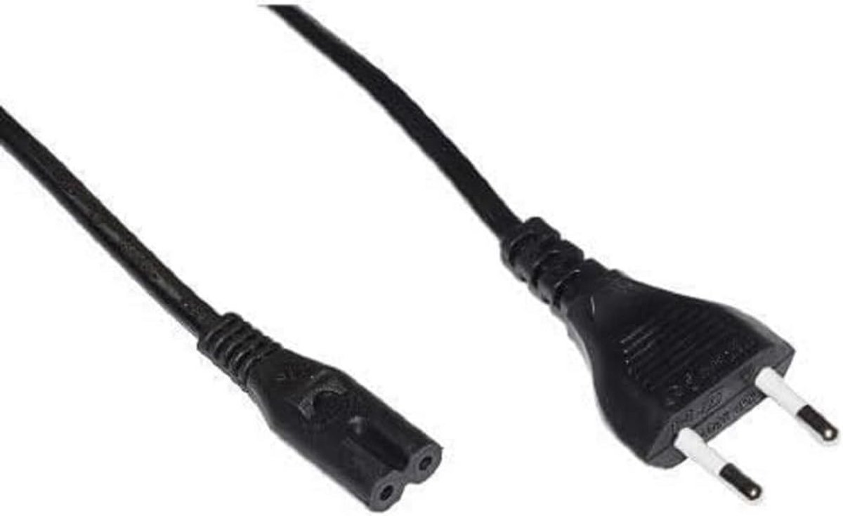 Universele C7 Stroomkabel 1.8 Meter voor Audio Apparatuur en Elektronica