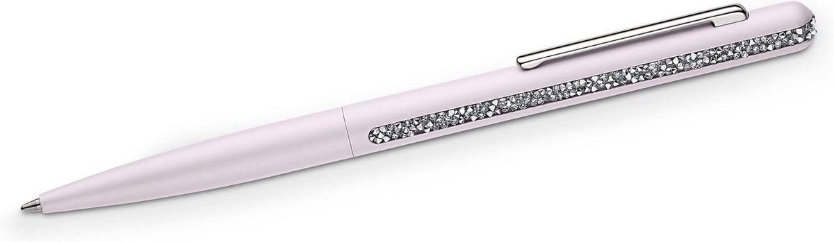 Luxe Kristallen Gelpen in Roze en Verchroomde Afwerking
