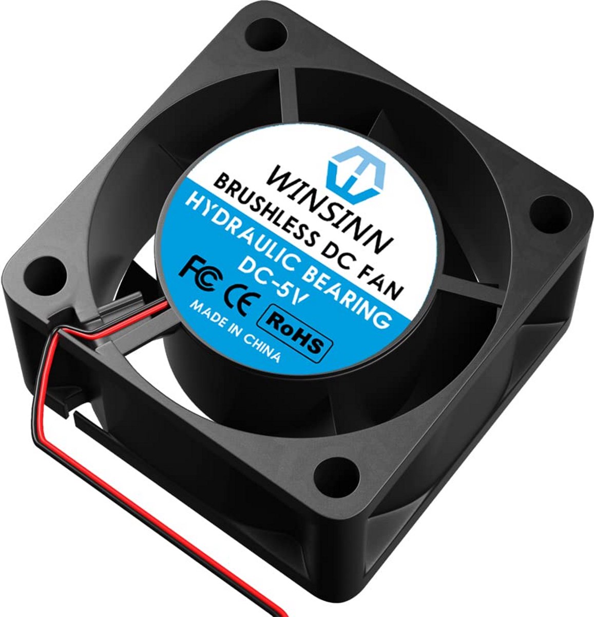 4-Pack 40mm 5V Koelventilatoren Compacte 40x20mm Ventilator voor Elektronica en PC