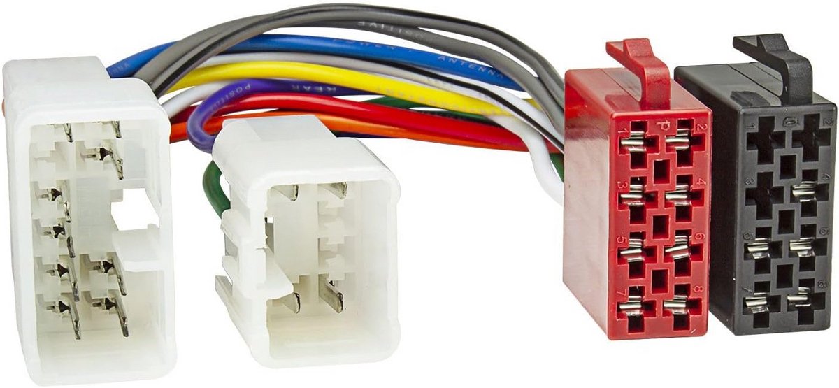 Radio Adapterkabel naar ISO Voor Daihatsu Subaru Toyota Lexus