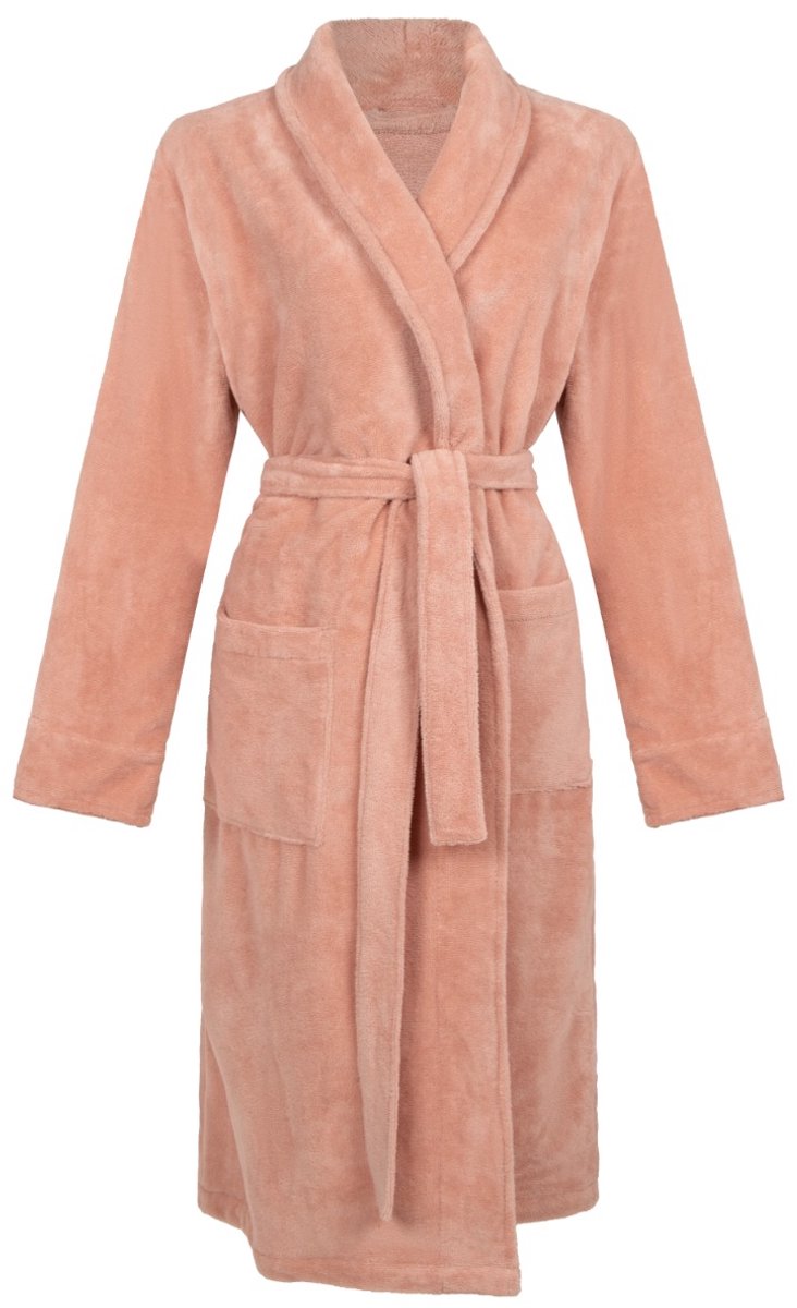 Linolux Cooper Unisex fleece badjas - Blosroze Blush