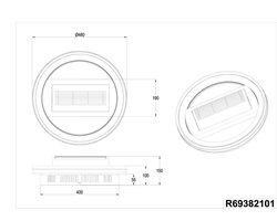 REALITY KURULA - Ventilator - Wit - incl. 1x SMD 37 W - Afstandsbediening - Geintegreerde dimmer - Traploos instelbare lichtkleur - Oscillerend - Zomer- en wintermodus - 6 snelheidsniveaus