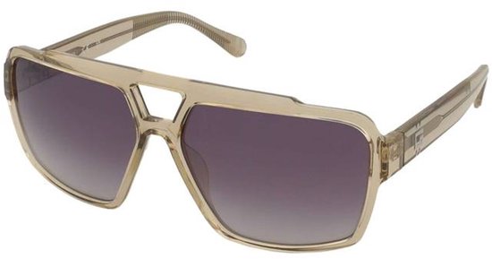 Guess Gu00223 Zonnebril Beige Gradient Or Mirror Violet/CAT3 Man van Guess — afbeelding 4