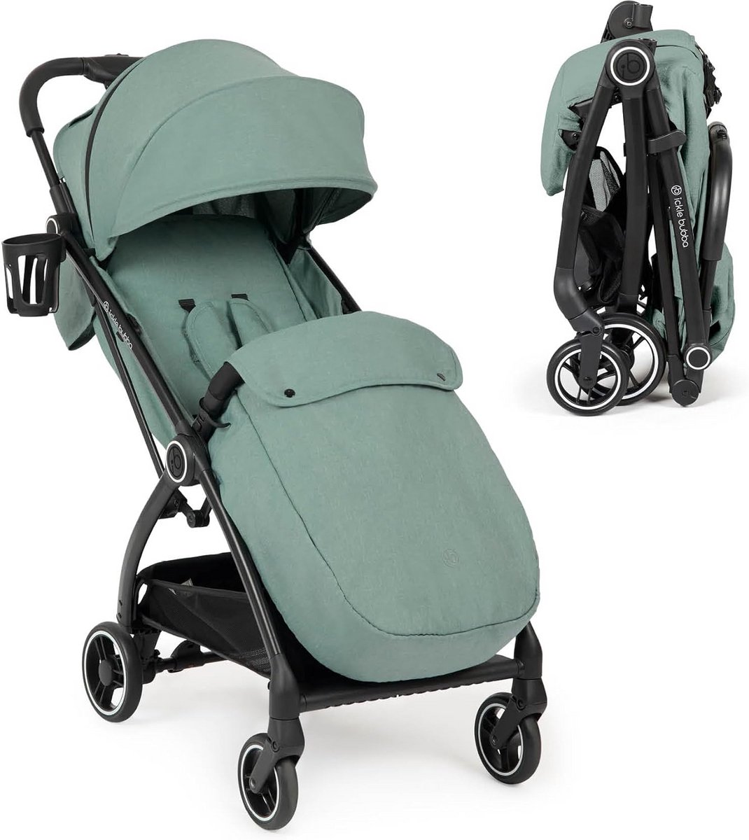 Lichtgewicht Kinderwagen Vanaf Geboorte Tot 22 kg met Automatisch Vouwsysteem