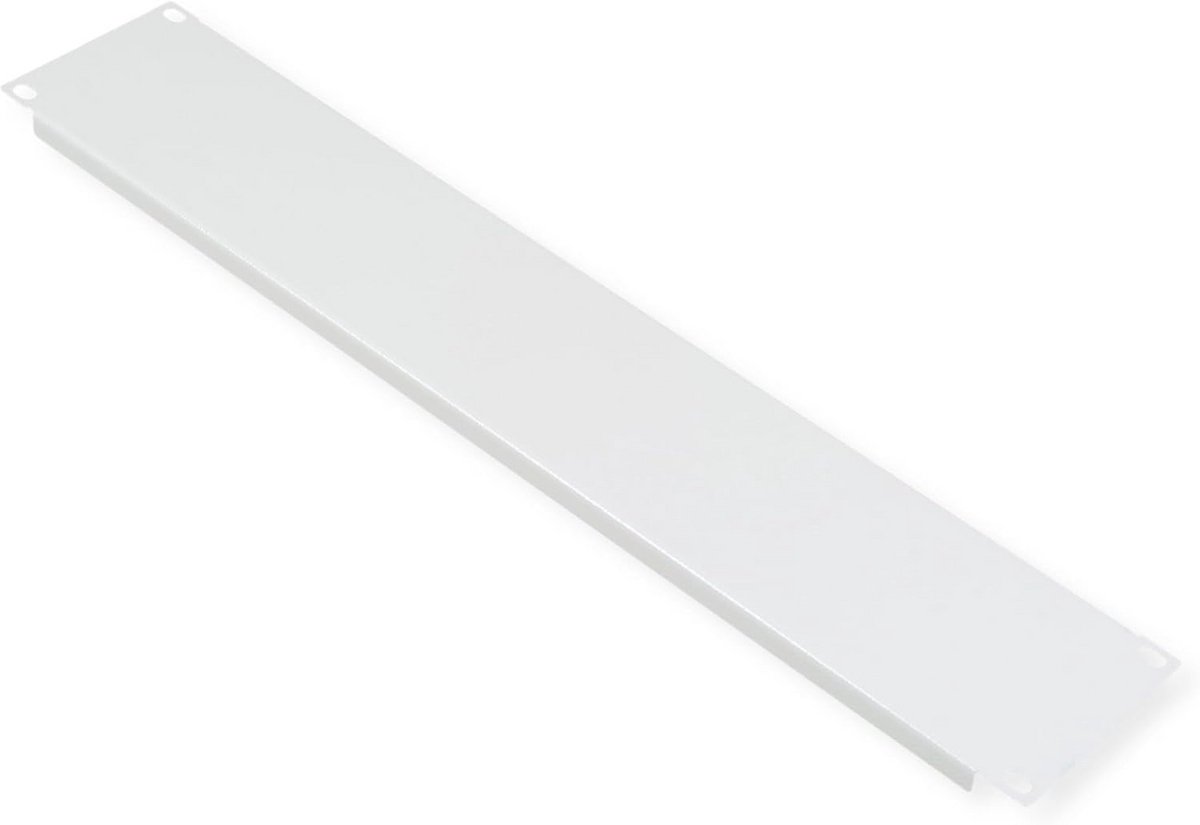Universele Blinde Paneel 19 inch 2HE voor Serverkast - Grijs