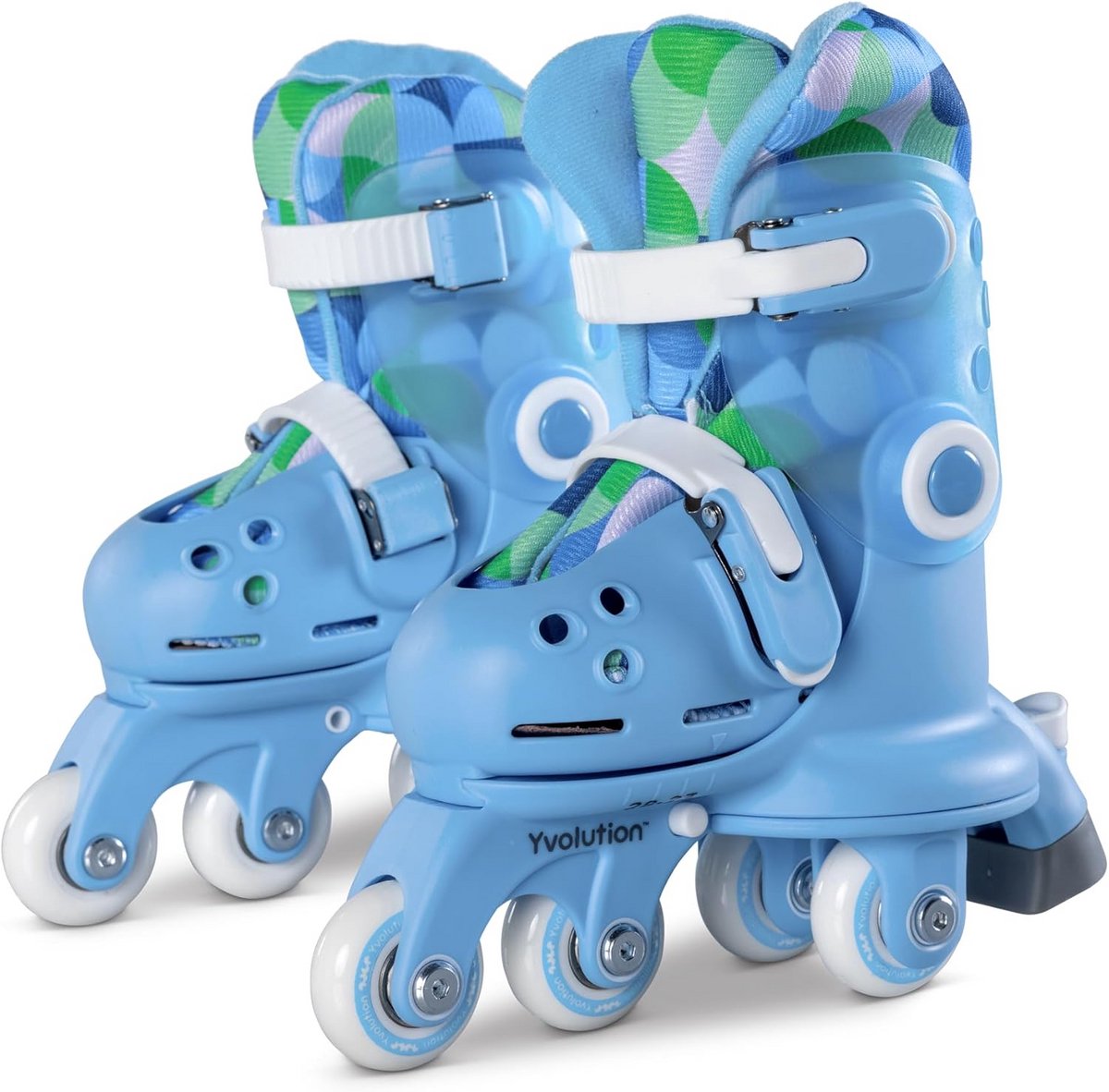 Verstelbare Rolschaatsen voor Kinderen (Maat 30-34) - Wissel tussen Rolschaats en Inline Skates
