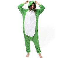 Dieren Onesie voor Volwassenen en Tieners Kikker Pyjama Uni-Maat M