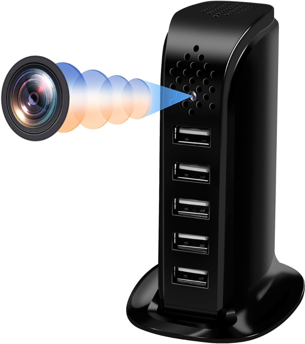 NBAP® Verborgen Camera - Spy Camera - Spionage -Zwart