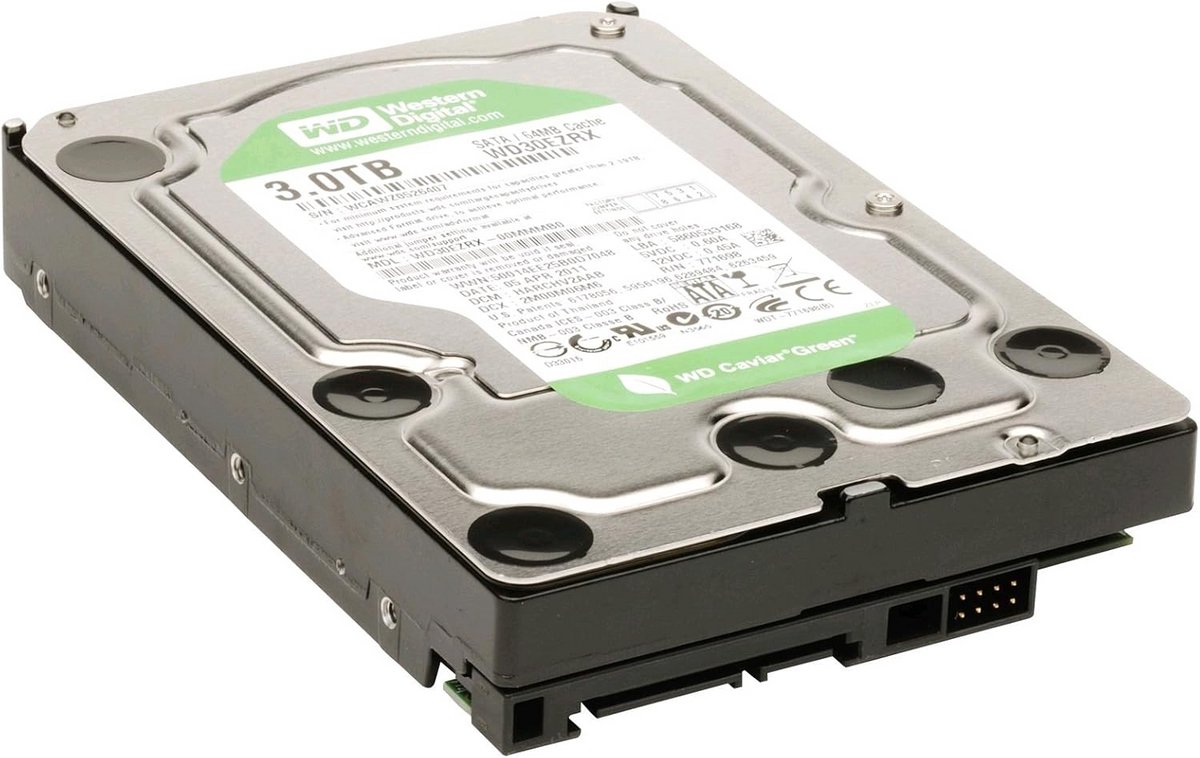 Interne Harde Schijf 3TB 8,9 cm (3,5 inch) Energiezuinig en Stil